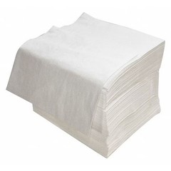 Streetfyter Sorbent Pad, 28 gal, 16 in x 18 in, Oil, White, Polypropylene
