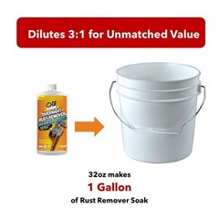 Overnight Rust Remover Concentrate Soak Tools, Auto Parts, Antiques, 32oz
