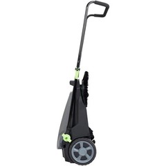 Walk-behind Hand Push Floor Sweeper 25.6″ Width 5 Gallon Waste Container