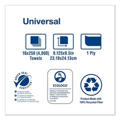 Tork MK520A 9.13 x 9.5 1-Ply Multifold Hand Towel – Natural (16/Carton) New