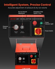 VEVOR Dry Ice Blasting Machine 11LBS / 5KG Capacity Dry Ice Cleaning Machine