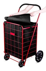 Handy Laundry Shopping Cart Liner, 18″ X 15″ X 24″, Square Bottom, Fits Black