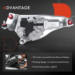 A-Premium Rear Windshield Wiper Motor Compatible Honda Cr-V Crv 2012 2013 2014