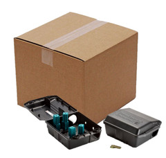 Protecta Sidekick Rat Bait Stations Tamper Resistant Case of 6 by Bell Labs