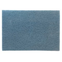 3M 5300-28X14 Scrubbing Pad, 28 In X 14 In, Blue, Pk10