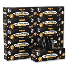 Furloo FLO210 8″ x 13″ Dog Waste Station Refill Bags – Black (2000/CT) New