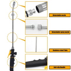 6 Pack RV Water Heater 9.25″L x 3/4″ NPT Anode Rod & Flush Wand & Socket