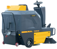 49″ Ride-On Floor Sweeper, 21Gal 48V 4*67Ah, CSR49