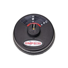 80165 Universal Scrubber 15″ Steel Pressure Washer Surface Cleaner for Cold W…