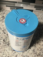 Medline Micro-Kill Bleach Germicidal Virucidal Bactericidal Fungicidal 7×8” Wipe