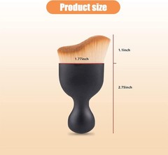 2-Piece Soft Car Interior Dust Brush Set, Scratch-Free Detailing Brush for Dashb