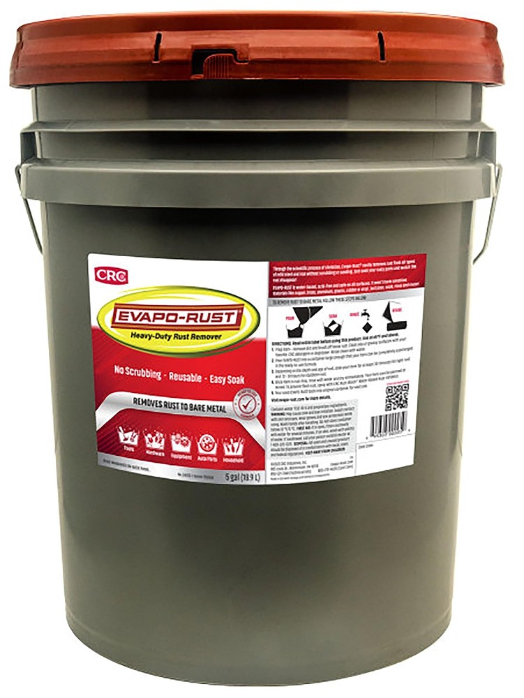 Evapo Rust 5 Gallon Rust Remover Non Toxic Easy Use No Scrub Formula