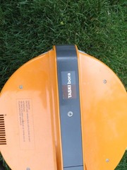 TASKI Bora Canister Vacuum 120W Commercial Cleaning Wet Dry Utility Orange Hose