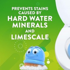 Scrubbing Bubbles Continuous Clean Toilet Drop-Ins, Automatic Blue Toilet Bowl C