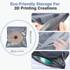 Vacbird 30pcs Filament Storage Bags Light-Proof Vacuum 30 bags + USB pump