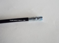 Upholstery Detail Tool Wand Replacement Black Solution Hose 3000 PSI 1/8″ x 1/4″