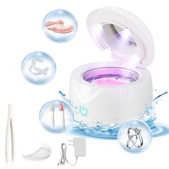 Ultrasonic Retainer Cleaner Machine 45kHz 200ml Portable Ultra Sonic Retainer…