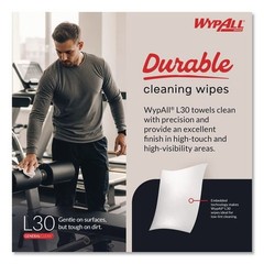 WypAll 03086 10 in. x 9.8 in. POP-UP Box L30 Towels – White (1200/Carton) New