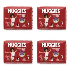 Huggies 56609 Over 41 lbs. Baby Diapers – Size 7/Disney Design (4/Carton) New