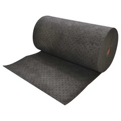 Spilfyter Gff-90Bx Sorbent Roll, 64 Gal, 32 In X 150 Ft, Universal, Gray,