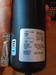 SPEEDAIRE 5VC89 Desiccant Air Dryer,ISO class 3,5 cfm 200PSIG 125°F LIGHT USE!!!