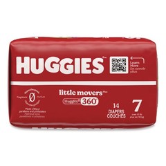Huggies 56609 Over 41 lbs. Baby Diapers – Size 7/Disney Design (4/Carton) New