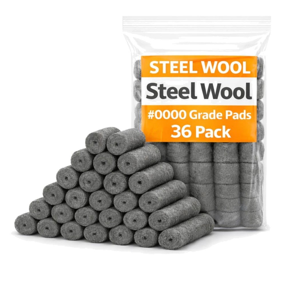 0000 Steel Wool for Mice Control 36 Pack Fine Grade Stainless Steel Wool Filling