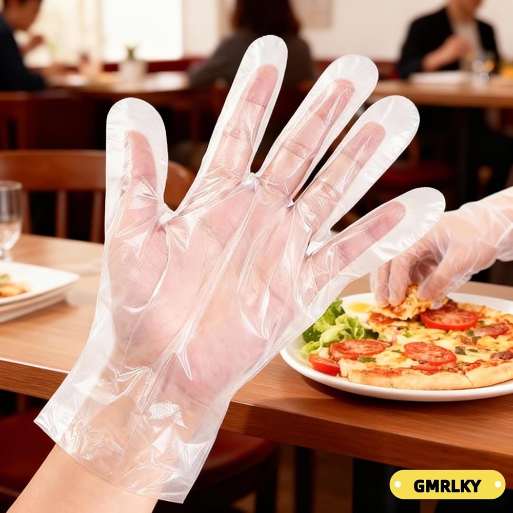 200 Pa Disposable Kitchen Gloves, Vinyl – Latex Free, Powder