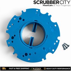 Pad Retainer Blue RH Thread fits Aztec Lowrider Propane Buffer Repl 201-792455