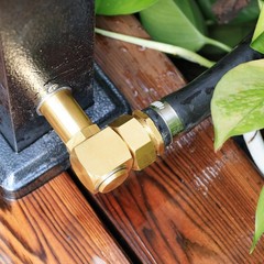 3/4 Inch Garden Hose Reel Swivel Elbow Connector Replacement Part Standard
