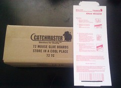 Catchmaster 72TC Glue Boards for Tin Cat & Pro-Ketch Insect & mouse Control trap