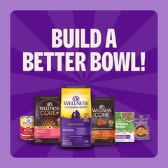 Wellness Complete Health Adult Dry Dog Food Wholesome Grain Kibble Natural