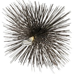 Meeco’s Red Devil 7 In. Square Wire Chimney Brush 30707 Meeco’s Red Devil 30707