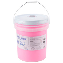 Commercial Kitchen 5 Gallon Liquid Dish Soap Lemon Scent Pot Pan Sink Detergent