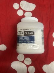 The Original Beer Clean Glass Cleaner 4 lb Unscented Powder Diversey 990201