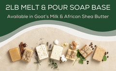 Goats Milk Melt and Pour Soap Base (2lb Blos) –