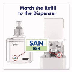 PURELL 502001 1,200 mL Push-Style Hand Sanitizer Dispenser – White (1/CT) New