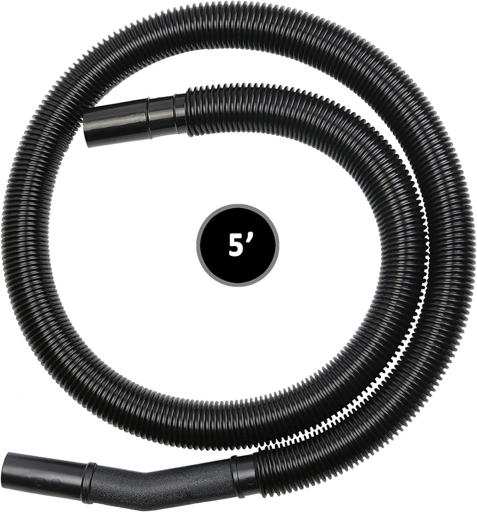 5 Foot Length Crushproof Hose for Shop Vac Wet Dry Stinger Vacuum 1.25″