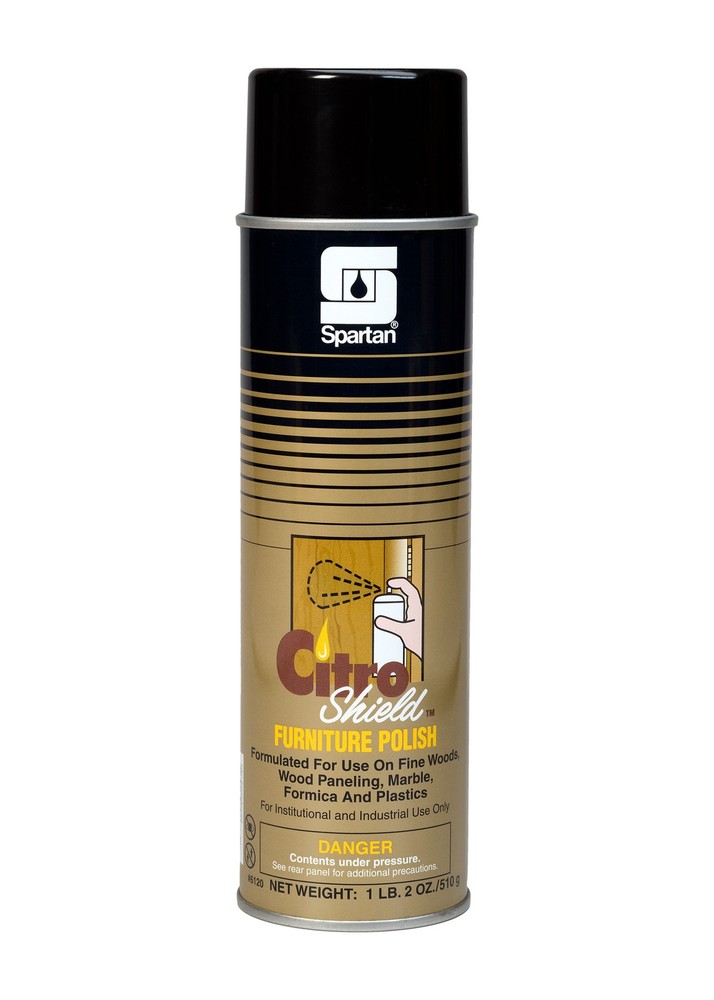 Case of 12 Spartan Citro Shield Furniture Polish