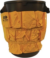 Impact 7705 Gator Garbage Can Caddy, Vinyl Yellow Bag, 9 Pockets, 20″ X 20 1/2″