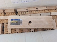 (24) Quickie Jobsite Professional Acid Brush HEAD ONLY Threaded Handle Tampico