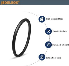 JEDELEOS RD Belt 66100 for Sanitaire Commercial Upright Vacuum SC679 Black