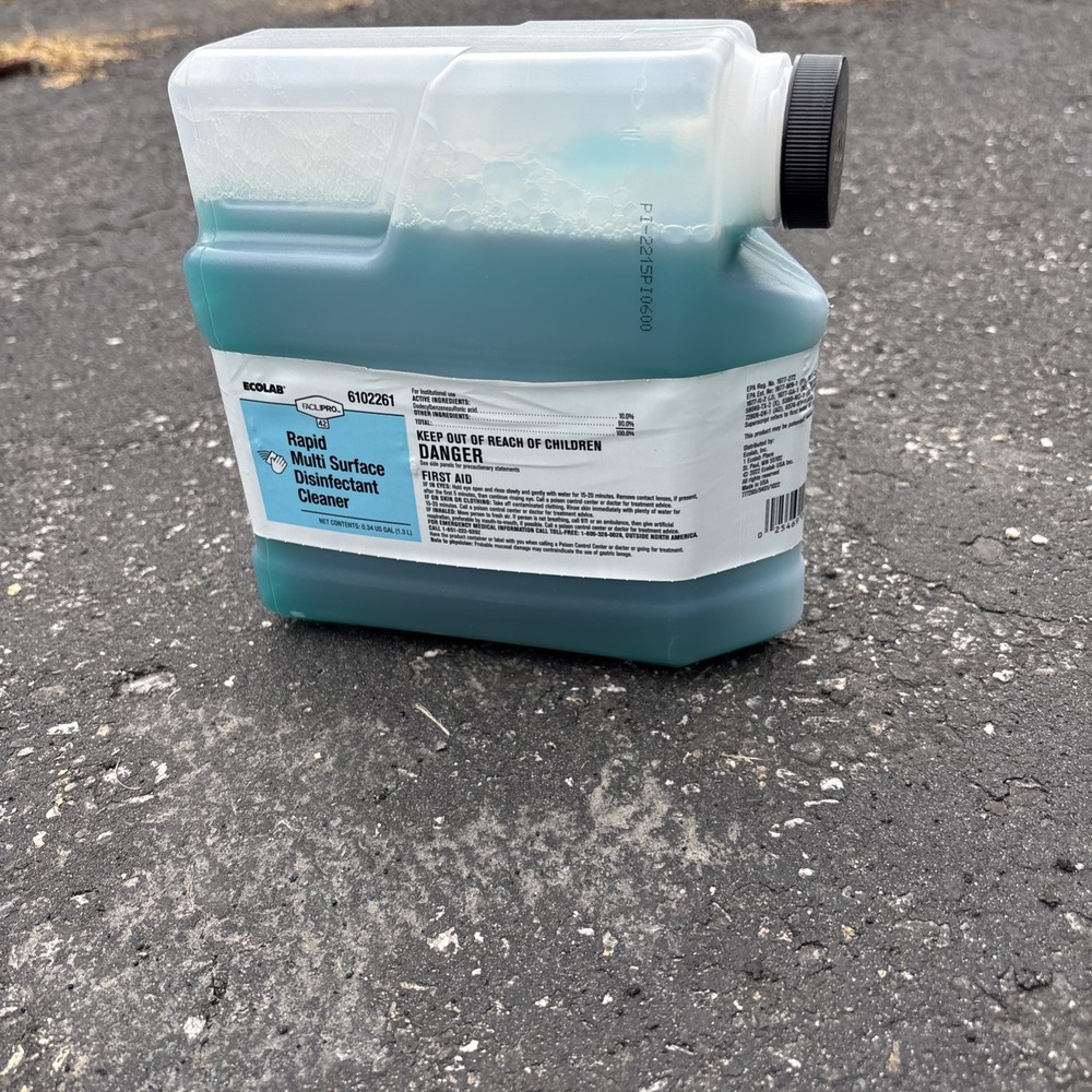 Ecolab Rapid Multi Surface Disinfectant Cleaner 6102261 (1.3L)
