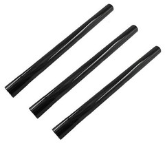 3 Pcs 1.25inch 32mm Vacuum Extension Wand 1 3 14.6 inch, Black