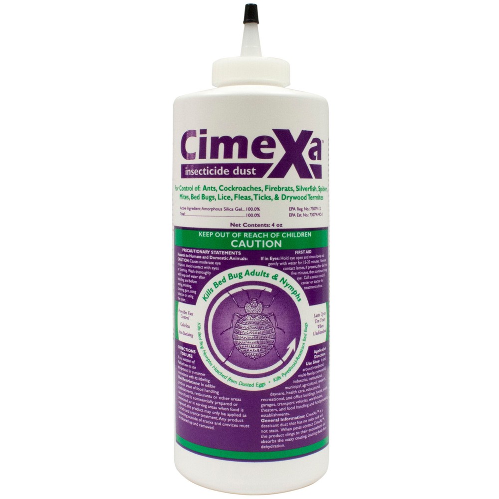 4 oz Cimexa Dust Pest Insect Control INSECTICIDE Bedbugs Bees Fleas Silverfish