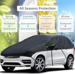 Universal SUV MPVHalf Car Cover Waterproof All Weather, Hail Protector Car Body