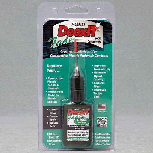 New Stock Caig F100L-L25C DeoxIT® Fader Needle Dispenser, 25mL – 100% Solution