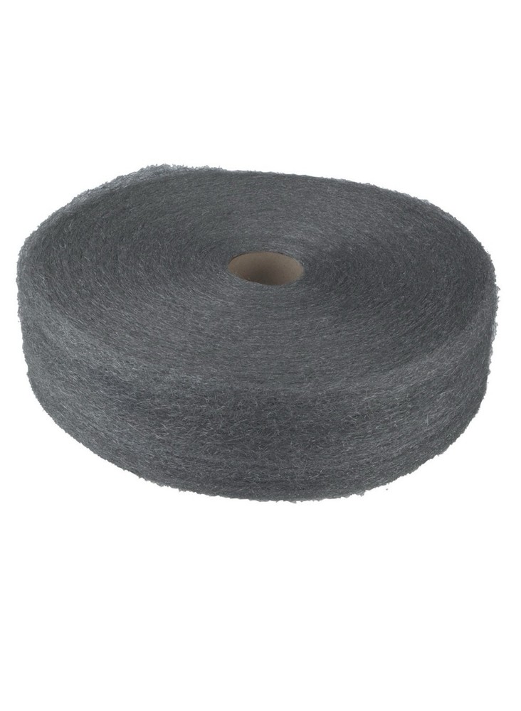 GMT 105046 5 lb. No. 3 Coarse Steel Wool Reel – Steel Gray (6/Carton) New
