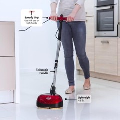 Versatile 3-in-1 Lightweight Floor Machine: Clean, Scrub, Polish All Hard Floors