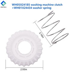 WH05X24185 Washing Machine Clutch + WH01X24434 Washer Spring White+Silver